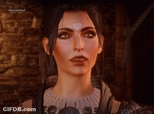 A Close Up Of A Woman 'S Face With Illusive Soul Written Above Her GIF