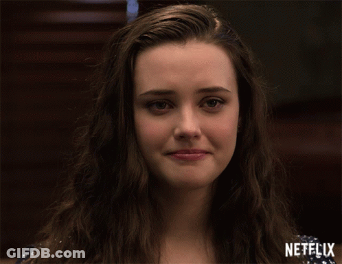 A Close Up Of A Woman 'S Face With Netflix Written On The Bottom GIF