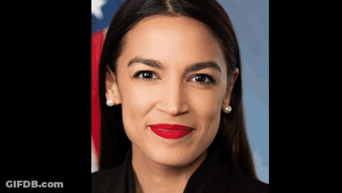 A Close Up Of A Woman 'S Face With Red Lipstick GIF