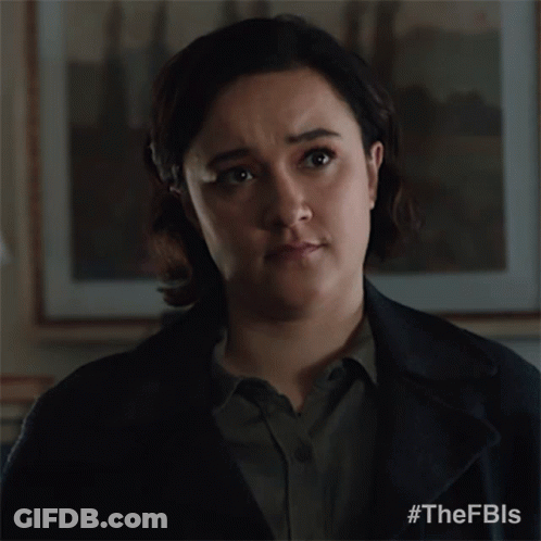 A Close Up Of A Woman 'S Face With The Hashtag #Thefbls Visible GIF
