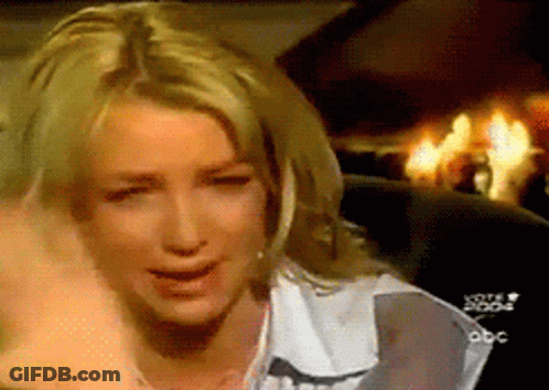 A Close Up Of A Woman 'S Face With The Word Abc On The Bottom Right GIF