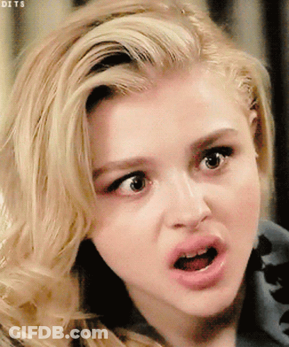 A Close Up Of A Woman 'S Face With The Word Dits Written On The Bottom GIF