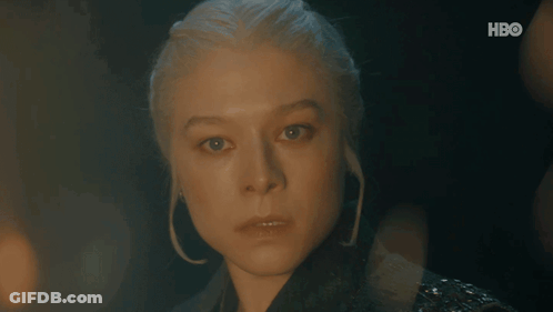 A Close Up Of A Woman 'S Face With The Word Hbo On The Bottom Right GIF
