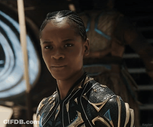 A Close Up Of A Woman 'S Face With The Word Kepler Behind Her GIF