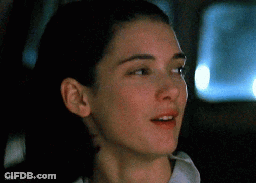 A Close Up Of A Woman 'S Face With The Word Seduff On The Bottom Right Corner GIF