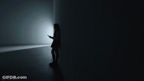A Close Up Of A Woman 'S Face With The Words Gifsaespo Written Below It GIF