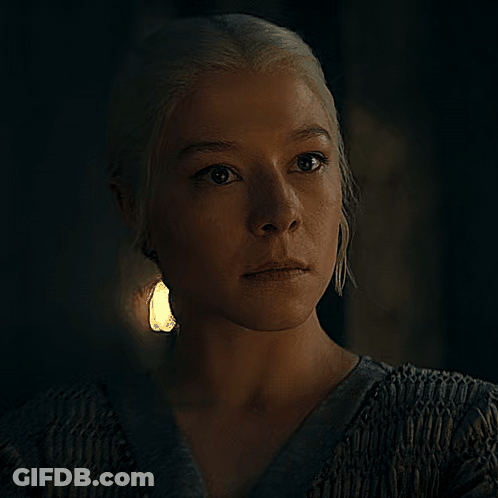 A Close Up Of A Woman 'S Face With The Words Oh Go Then Below Her GIF