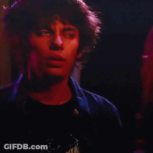 A Close Up Of A Woman Singing Into A Microphone With The Words Rod Rick Storytime On The Bottom GIF