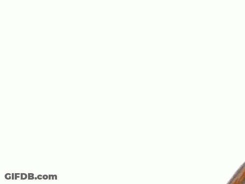A Close Up Of A Wooden Door Knob On A White Background GIF