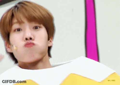 A Close Up Of A Young Man Making A Face GIF