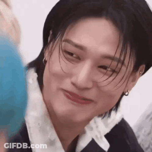 A Close Up Of A Young Man Making A Funny Face . GIF
