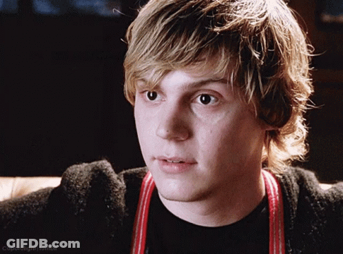 A Close Up Of A Young Man 'S Face With The Caption Coprolighi.tumblr Below It GIF