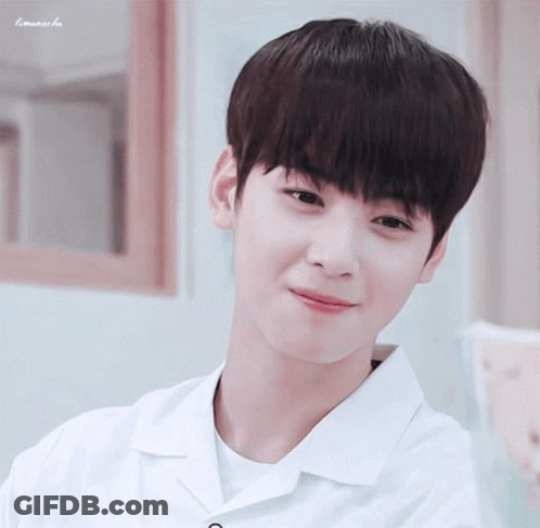 A Close Up Of A Young Man 'S Face With The Name Lemonache Written On The Bottom GIF