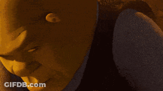 A Close Up Of Shrek 'S Face With His Mouth Open GIF