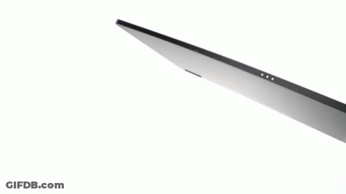 A Close Up Of The Back Of A Laptop With A Usb Port GIF