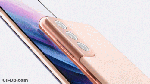 A Close Up Of The Back Of A Phone With Three Cameras On It GIF