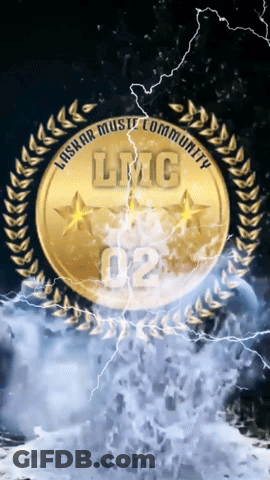 A Coin That Says Lmc 02 On It GIF