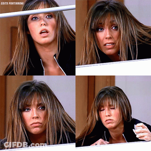 A Collage Of Four Pictures Of A Woman With The Words Edits Portirroni At The Bottom GIF