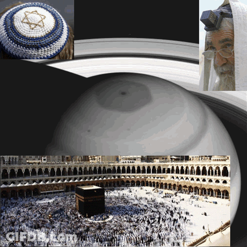 A Collage Of Images Includes A Star On A Hat And A Man With Glasses GIF