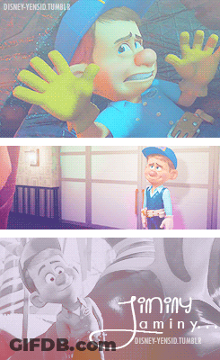 A Collage Of Images Of A Cartoon Character With The Name Jimmy Aminy On The Bottom GIF
