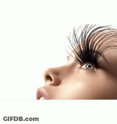 A Collage Of Images Of A Woman 'S Face Shows Different Facial Expressions GIF