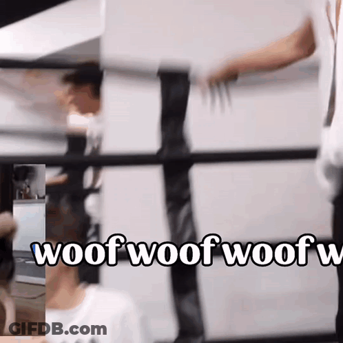 A Collage Of Images With The Words Woofwoofwoofwoofwoofwoofwoofwoofwoofwoofwoofwoof GIF