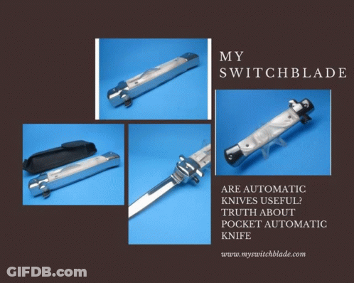 A Collage Of Pictures With The Words " My Switchblade " On The Top GIF