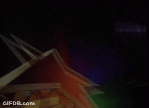 A Colorful Background With The Words " The Mon " GIF