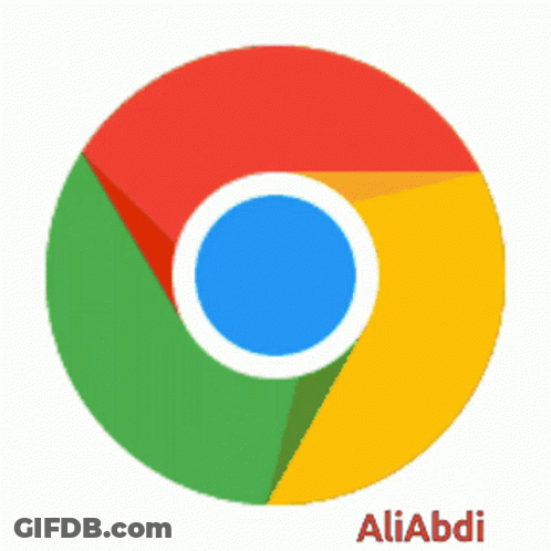 A Colorful Circle With A Blue Circle In The Middle GIF