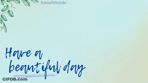 Colorful Hummingbird With Have A Beautiful Day Text GIF