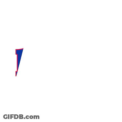 A Colorful Logo For Philadelphia With A Blue Border GIF