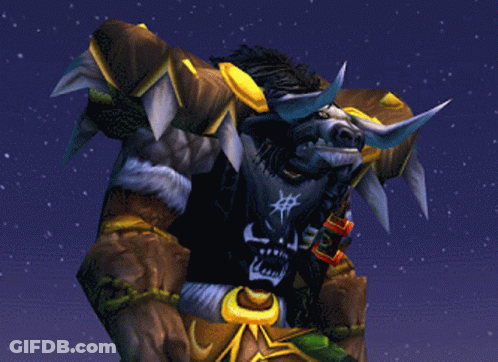 A Computer Generated Image Of A Bull Wearing A Black Shirt With Arabic Writing GIF