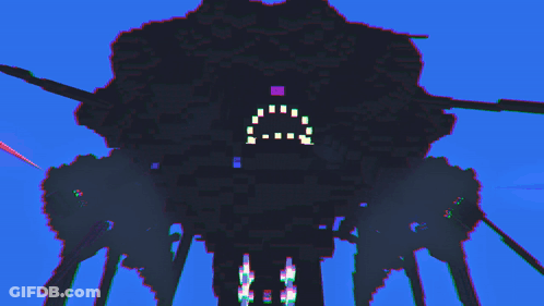 A Computer Generated Image Of A Cloud With A Smiley Face GIF