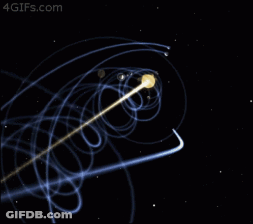 Computer Generated Comet With 4Gifs.com GIF
