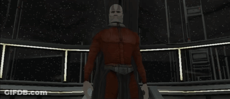 A Computer Generated Image Of A Man With A Mask On GIF
