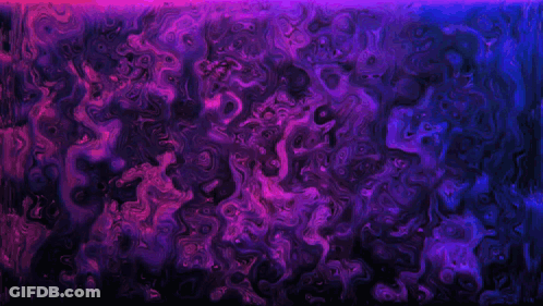 A Computer Generated Image Of A Purple And Blue Abstract Background GIF