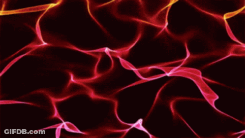 A Computer Generated Image Of A Red And Yellow Background GIF