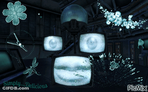 A Computer Generated Image With The Words Simply Delicious Written On The Bottom GIF