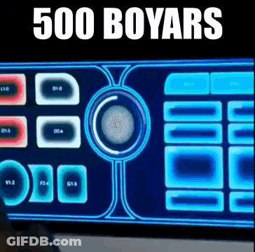 Computer Monitor With 500 Boyars GIF