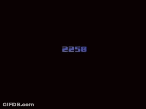 A Computer Screen Says Kosh And So It Begins With A Picture Of A Space Ship GIF