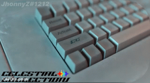 A Computer Screen Says Welcome To The Celestials On It GIF