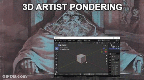 A Computer Screen Shows A 3D Artist Rendering GIF