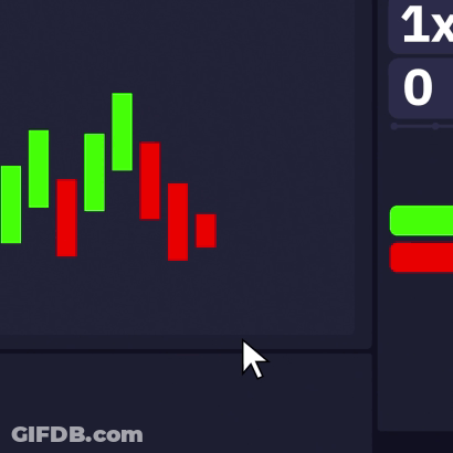 A Computer Screen Shows A Buy And Sell Option GIF