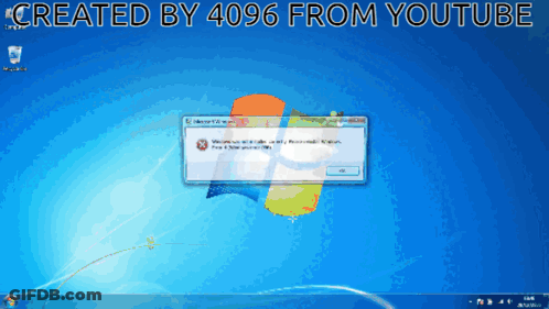 A Computer Screen With A Created By 4096 From Youtube Watermark GIF