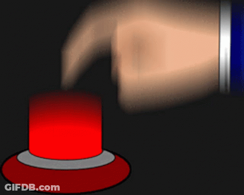 A Computer Screen With A Red Cone On It GIF