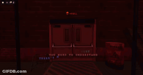 A Computer Screen With The Words " Nothing To Be Afraid Of " Written On It GIF