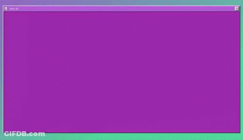 A Computer Screen With The Words Of June Written In Purple GIF