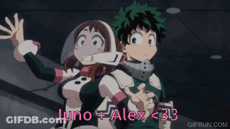 Anime Characters Juno And Alex GIF