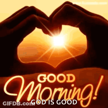 A Couple Of Hands Making A Heart Shape With The Sun Behind Them . GIF