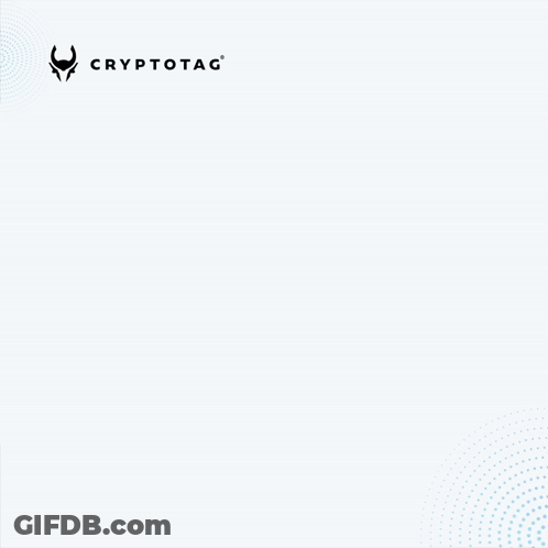 Crypto Tag Ad Saying Buy Bitcoin For Less Dollars GIF
